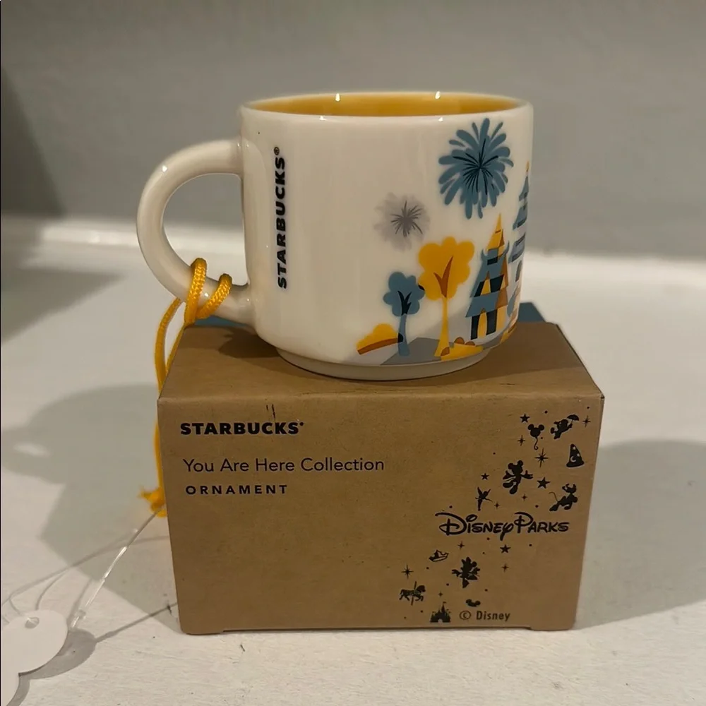 Starbucks Disney Parks Epcot you are here Mug Ornament - Picture 3 of 7
